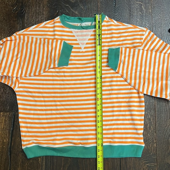 We The Free Classic Striped Oversized Crewneck - Picture 12 of 16